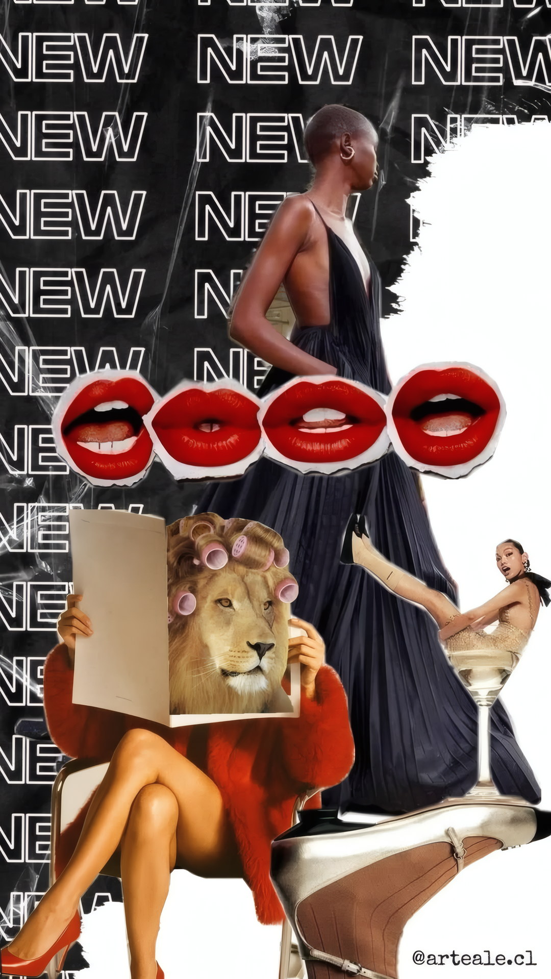 Collage Labios de ArteAle