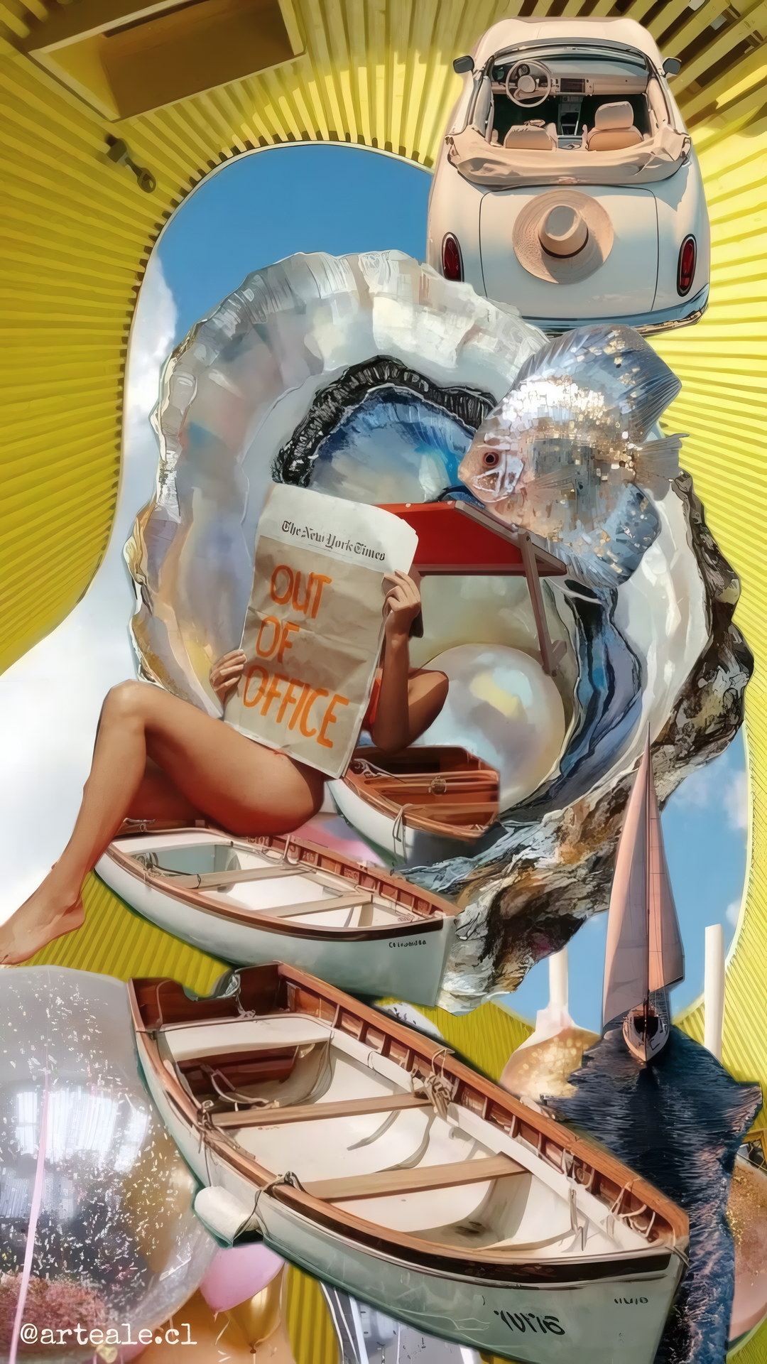 Collage Out of Office de ArteAle