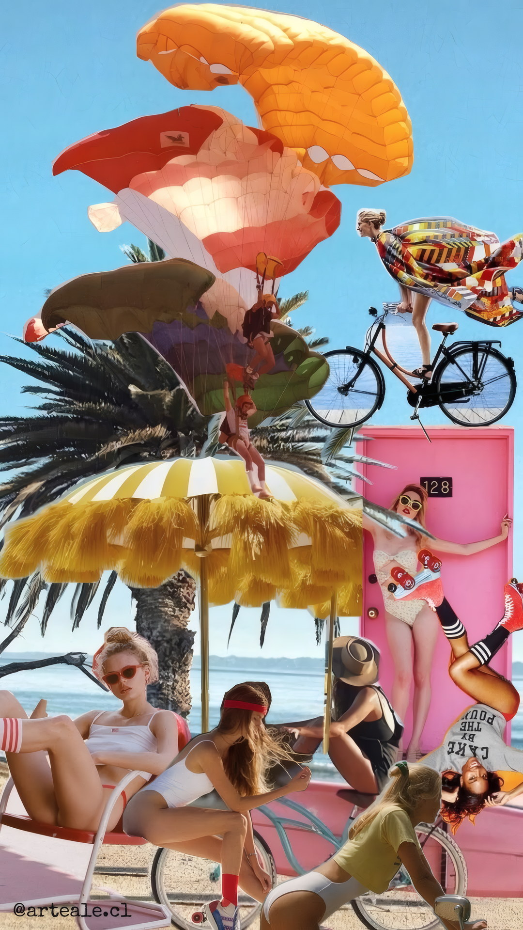 Collage Paracaídas de ArteAle