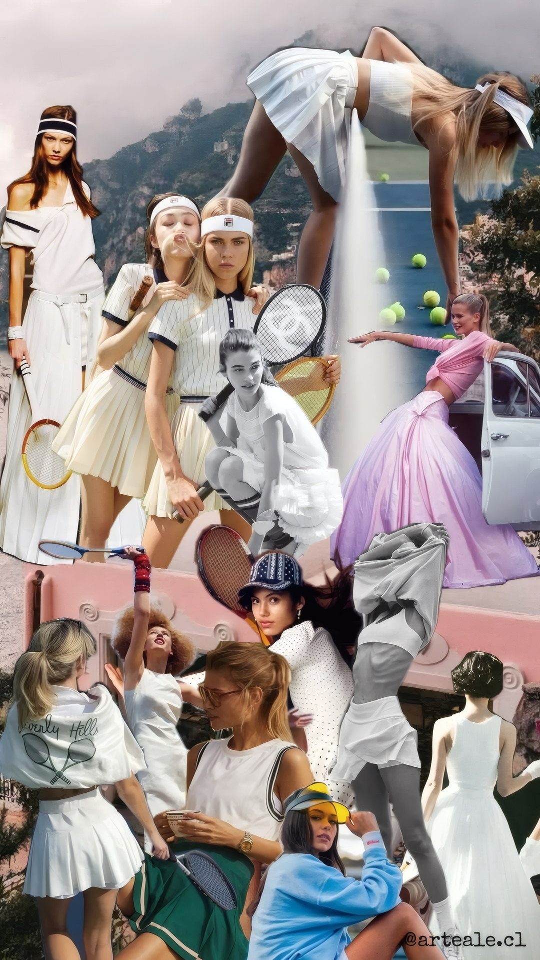 Collage Tenis de ArteAle