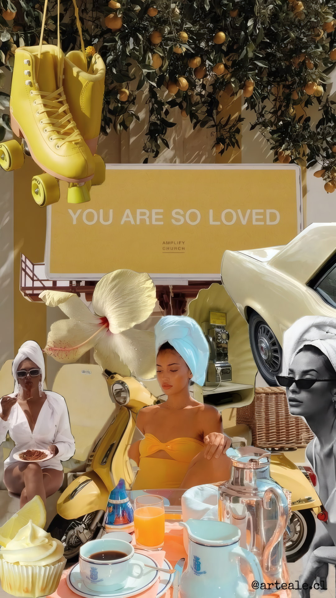 Collage You Are So Loved de ArteAle
